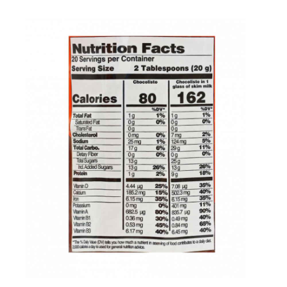 Chocolate en polvo Choco Listo (400 g / 14.1 oz) - Miniatura 4