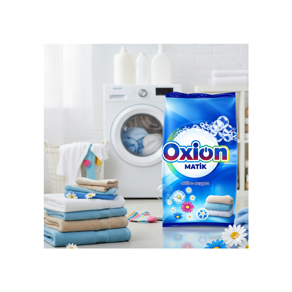 Detergente en polvo para ropa Oxion (10 x 500 g / 1.1 lb) - Miniatura 4
