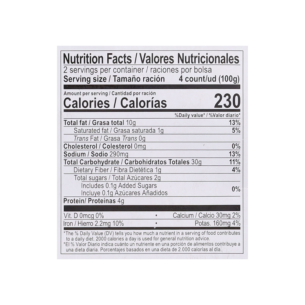 Samosa de vegetales Vima Foods (200 g / 7 oz) - Miniatura 4