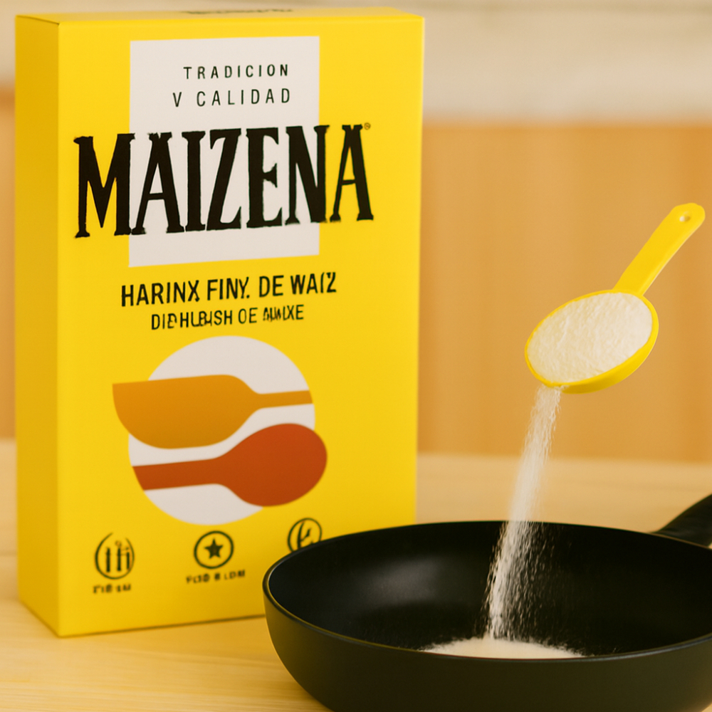 Harina fina de maíz Maizena (400 g / 14.10 oz) - Miniatura 4