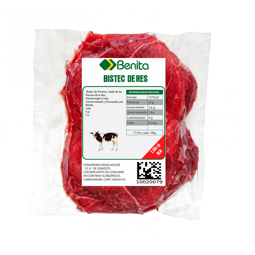 Bistec de res Benita (1.36 kg / 3 lb) - Miniatura 2