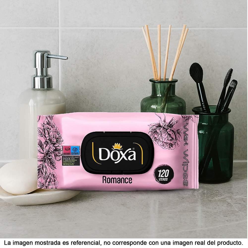 Toallitas húmedas Doxa Romance (120 U) - Miniatura 4