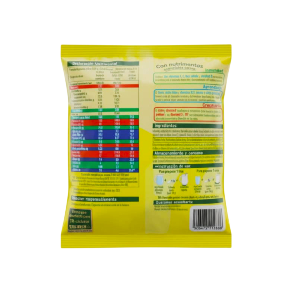 Leche en polvo parcialmente descremada acondicionada con fibra, minerales y vitaminas Nestlé (120 g / 4.23 oz) - Miniatura 3