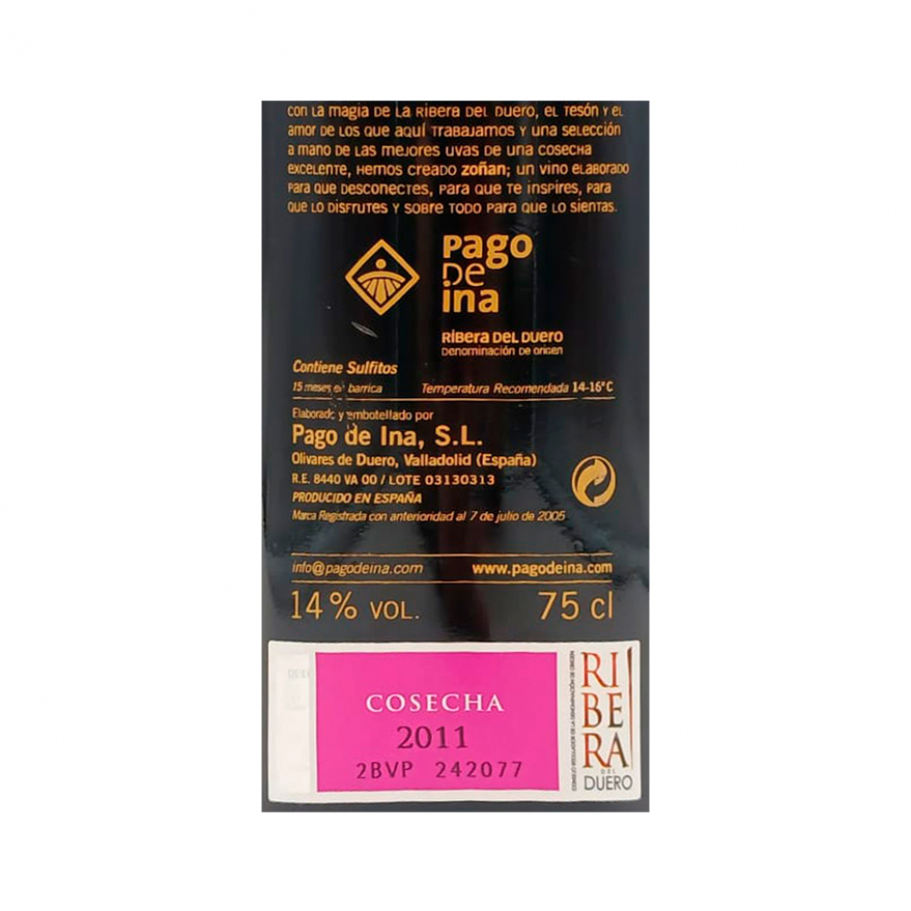 Vino tinto Zoñan (750 ml) - Miniatura 4