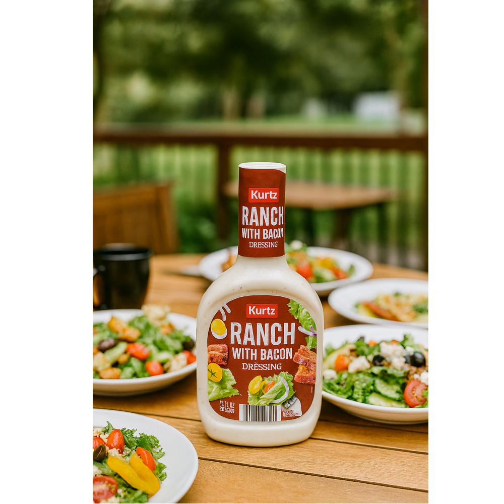 Aderezo ranch con tocino Kurtz (473 ml / 16 fl.oz) - Miniatura 4