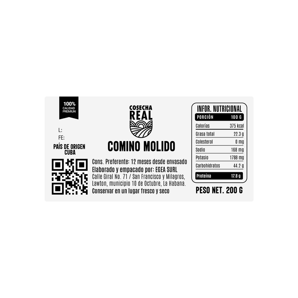 Comino molido Cosecha Real (200 g / 7.05 oz) - Miniatura 3