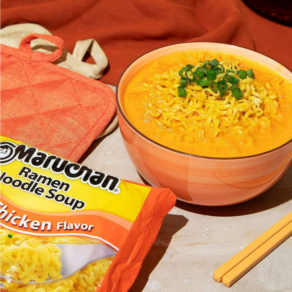 Sopa de fideos sabor a pollo Maruchan (85 g / 3 oz) - Miniatura 4