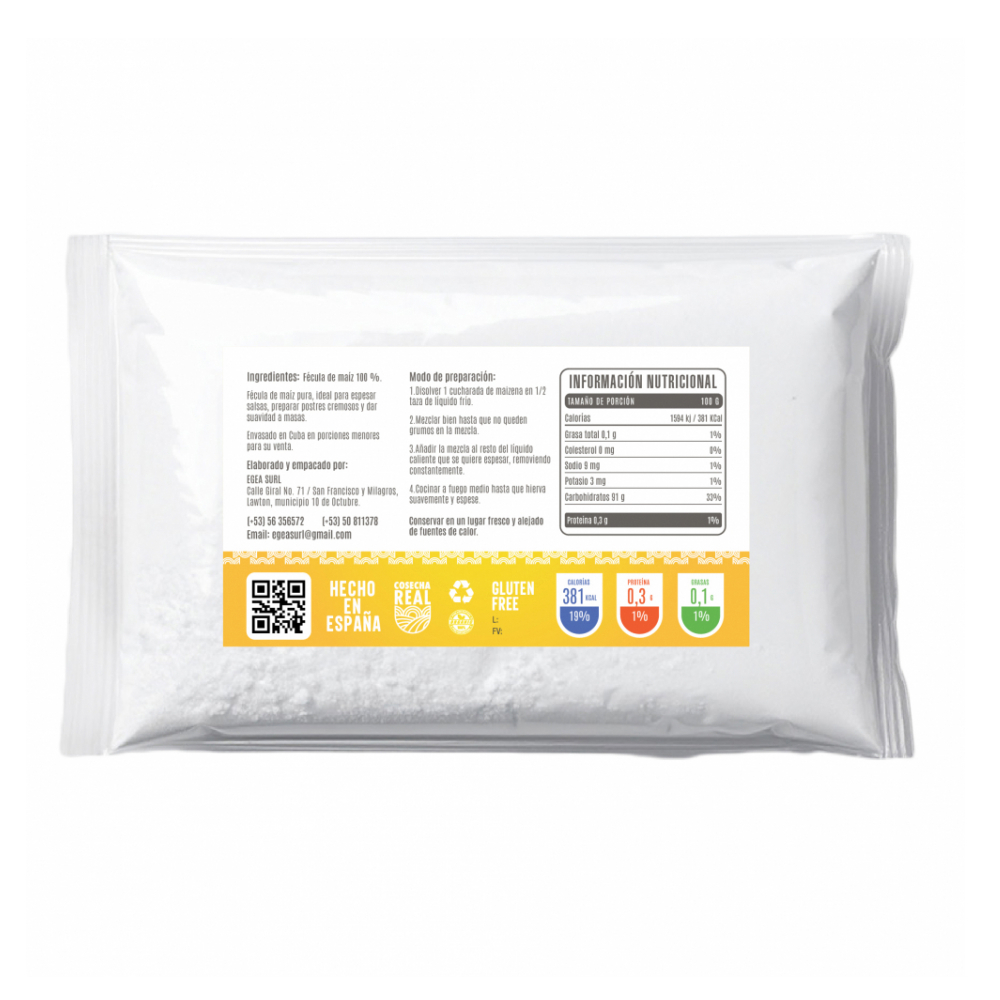 Maicena Cosecha Real (8 x 500 g / 1.1 lb) - Miniatura 2