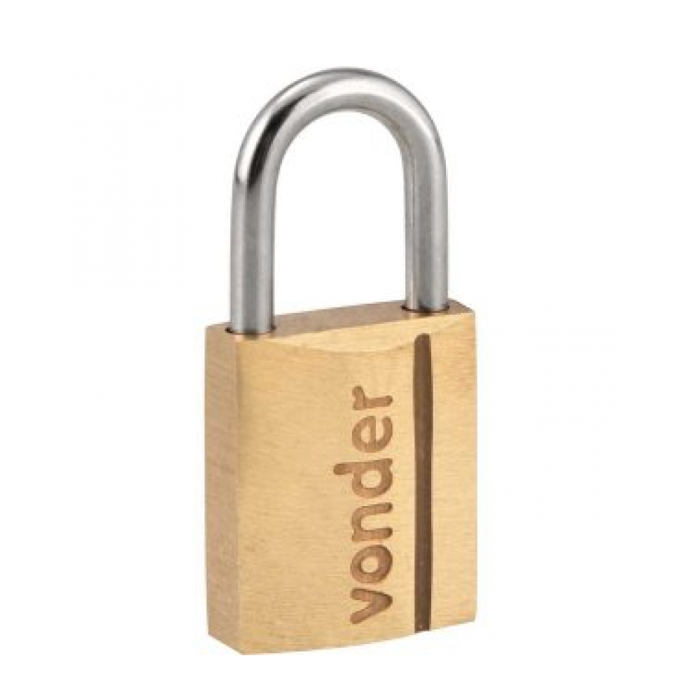 Candado de latón de 30 mm Vonder - Miniatura 3