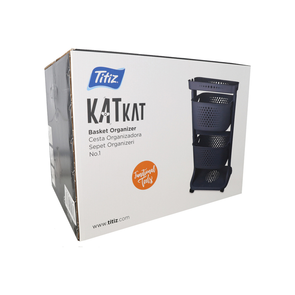 Organizador negro Titiz - Miniatura 2