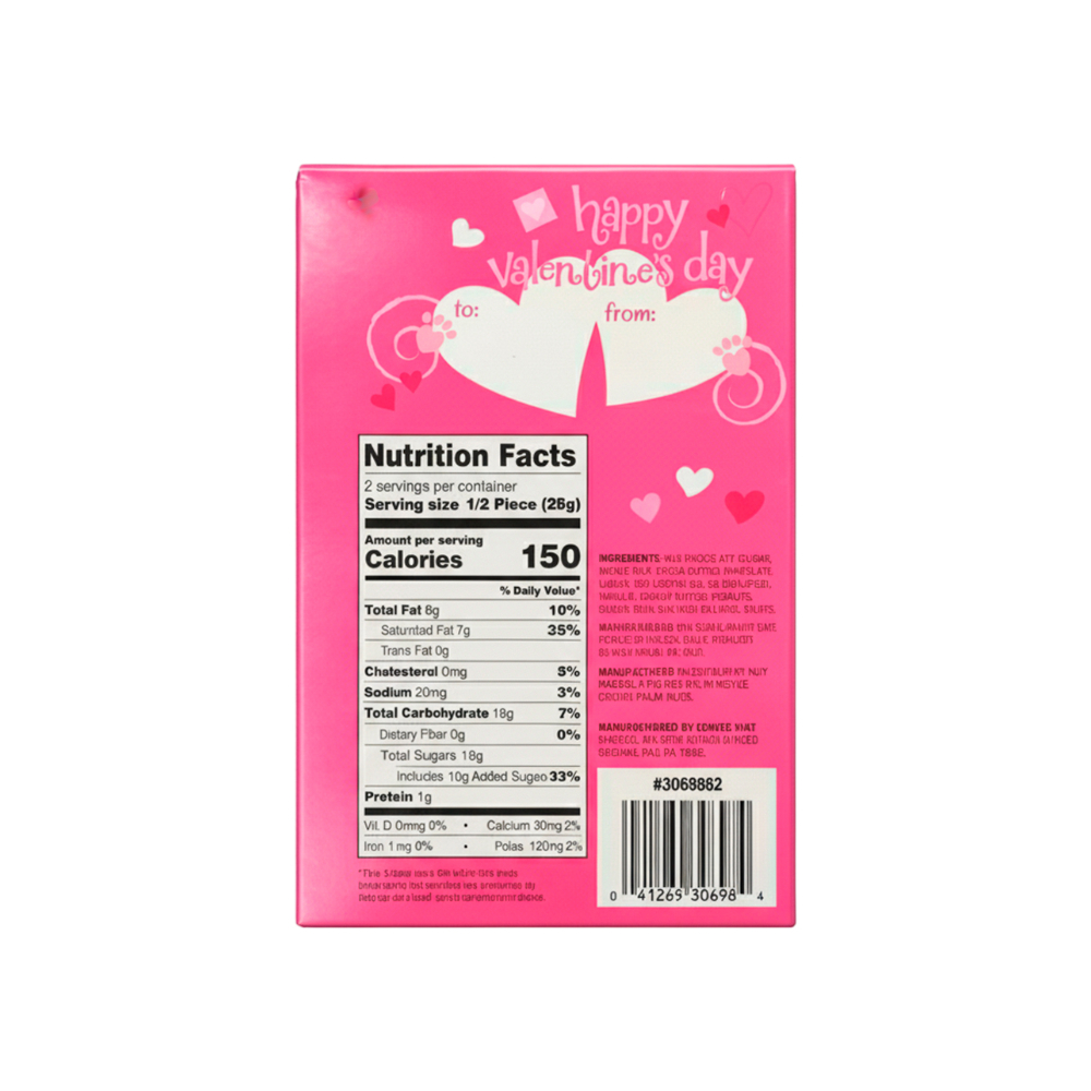 Bombón en forma de corazón Happy Valentine's Day Palmer (56 g / 2 oz) - Miniatura 2