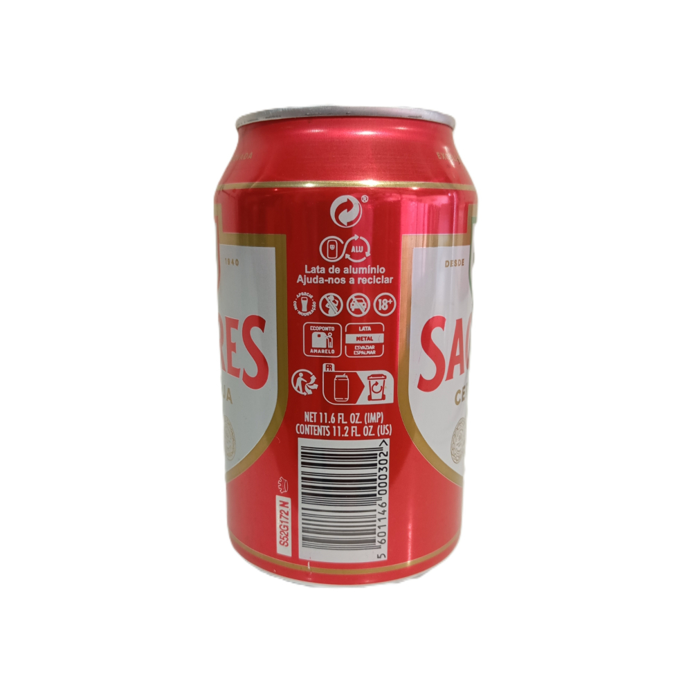 Cerveza Sagres (24 x 330 ml) - Miniatura 2
