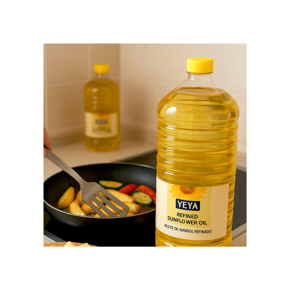 Aceite de girasol refinado YEYA (3 x 3 L) - Miniatura 4