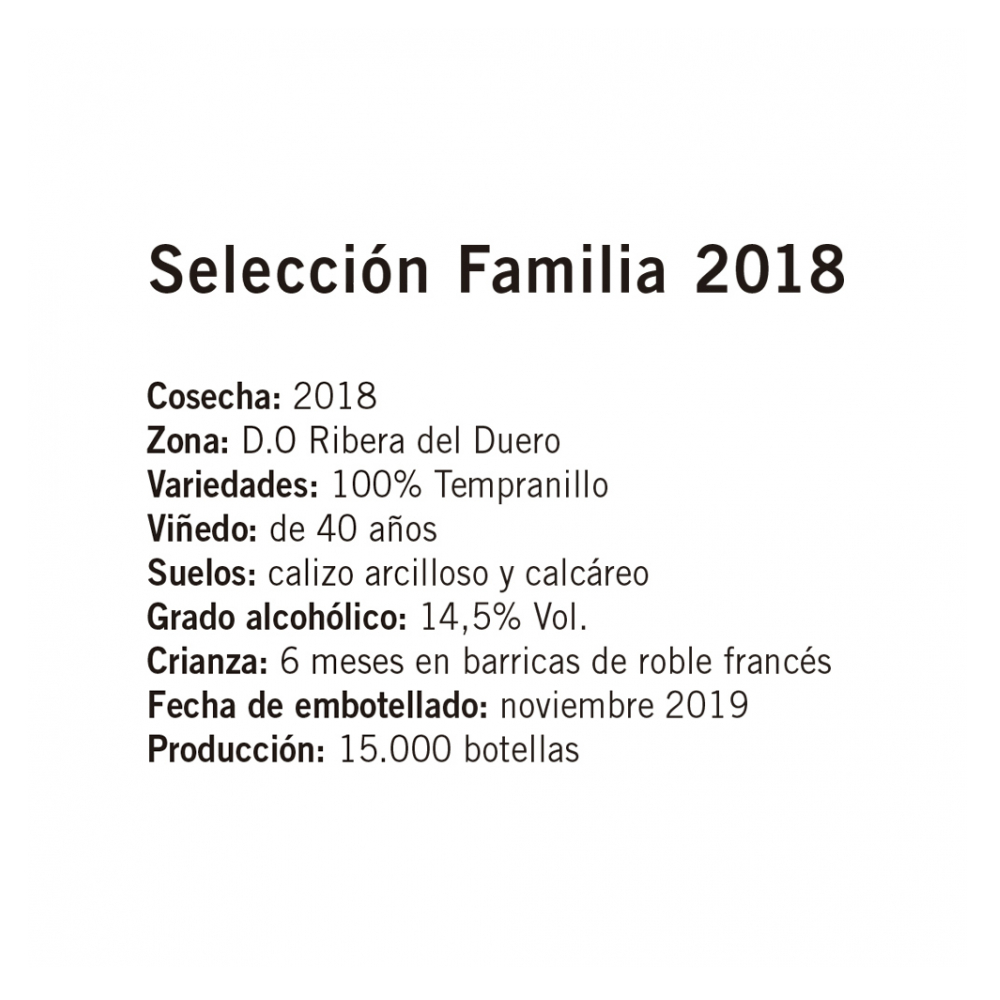 Vino tinto Pago de ina Selección Familia (750 ml) - Miniatura 3