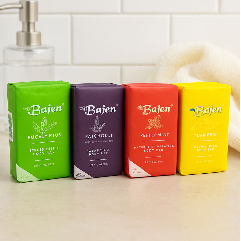 Jabón de tocador especial menta Bajen (2 x 200 g / 7.05 oz) - Miniatura 4