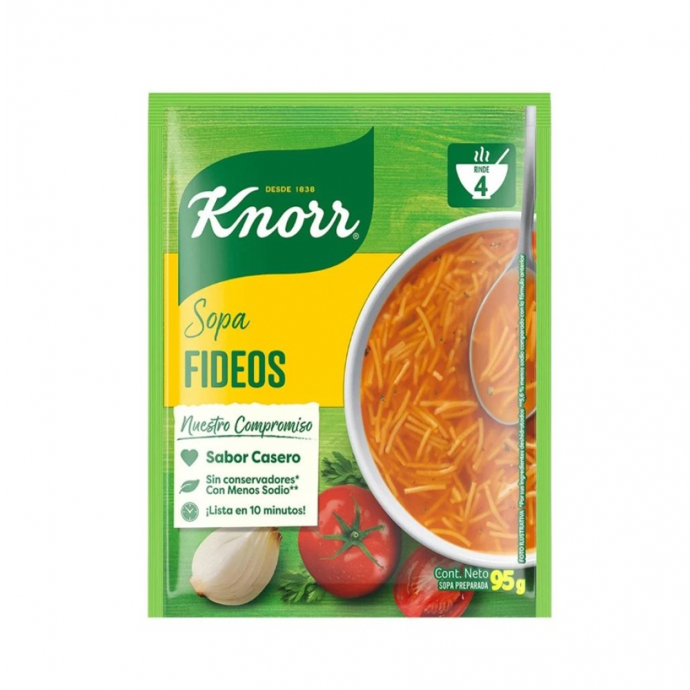 Sopa de fideos Knorr (95 g / 3.35 oz) - Miniatura 2