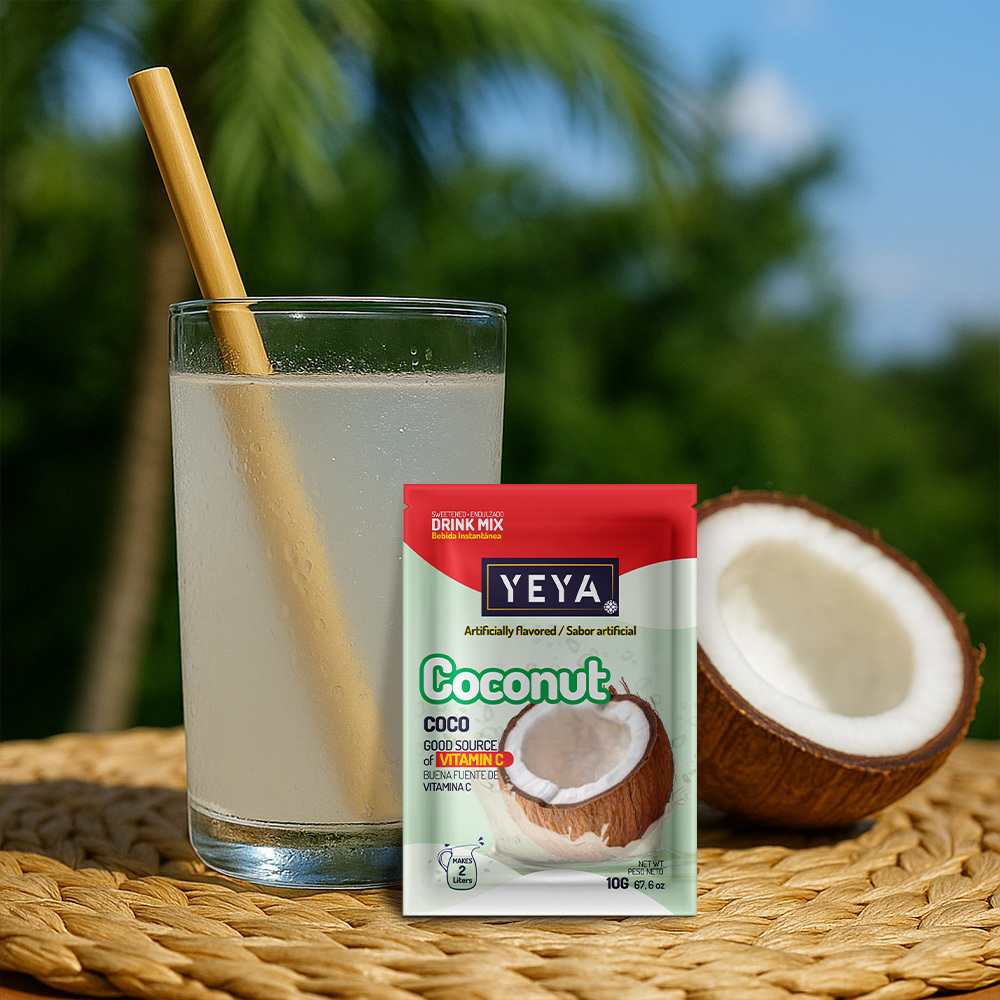 Refresco instantáneo sabor coco YEYA (10 g) - Miniatura 2