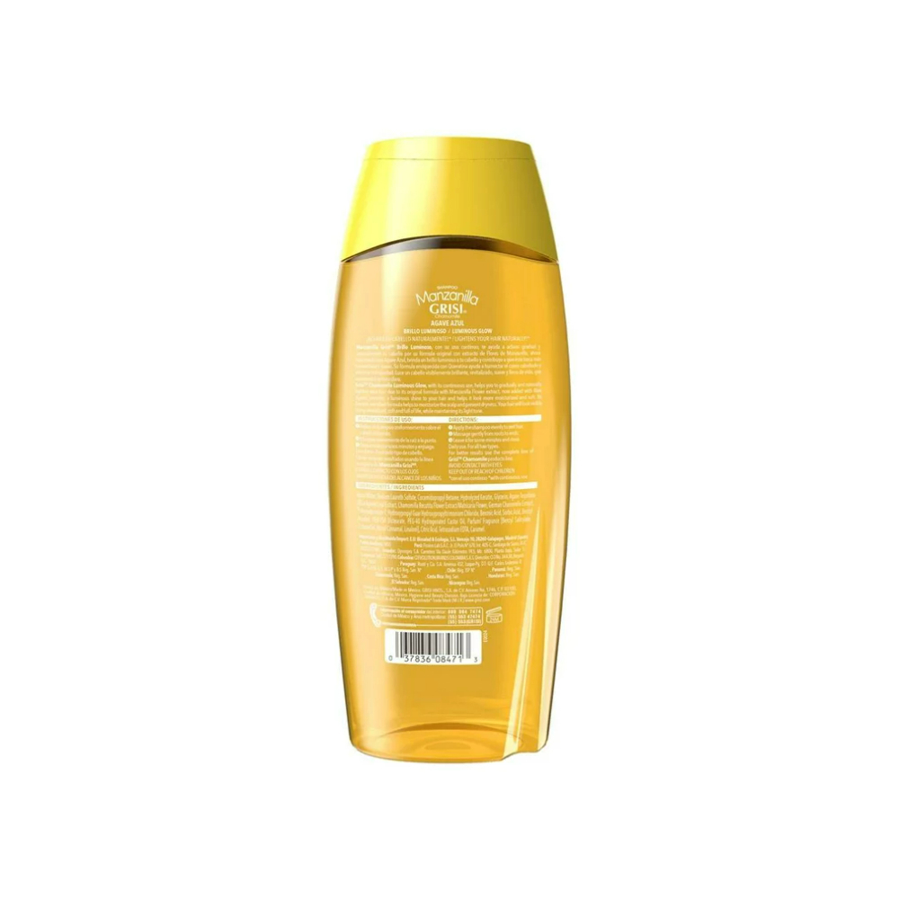 Champú de manzanilla brillo luminoso Grisi (400 ml / 13.5 fl.oz) - Miniatura 3