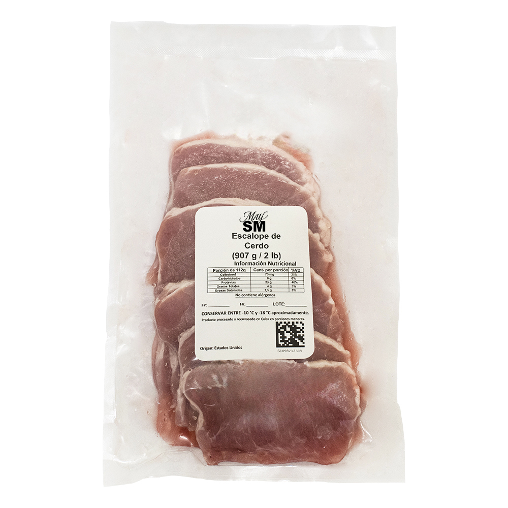 Escalope de cerdo May SM (907 g / 2 lb) - Miniatura 2