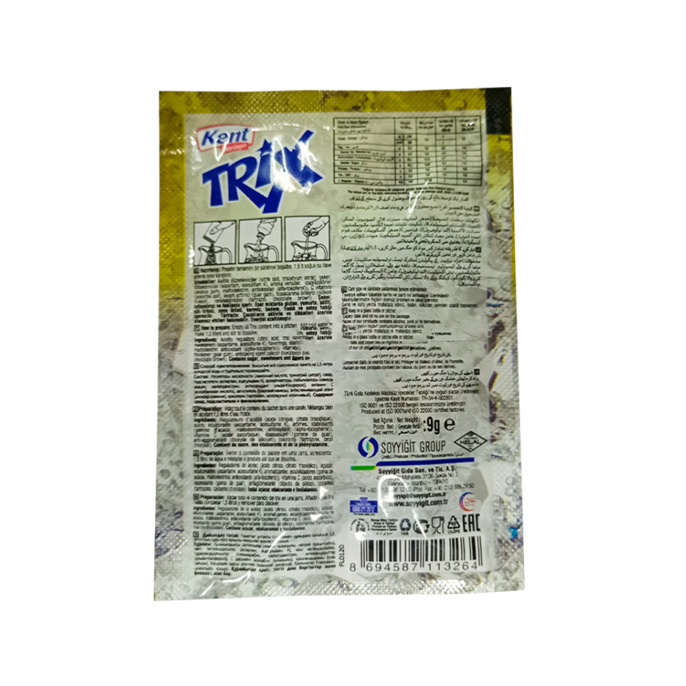 Caja de refresco en polvo sabor limón Trix (24 x 9 g) - Miniatura 3