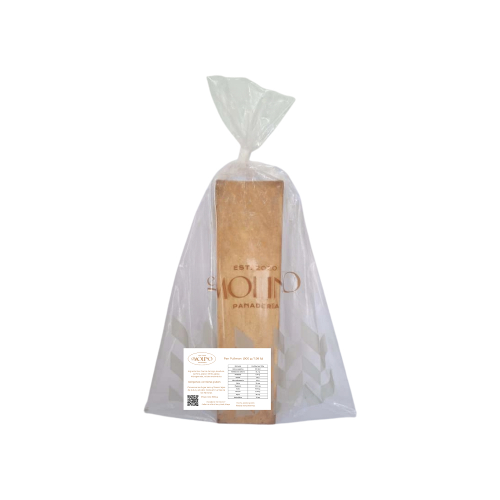 Pan pullman natural El Molino (900 g / 1.98 lb) - Miniatura 3