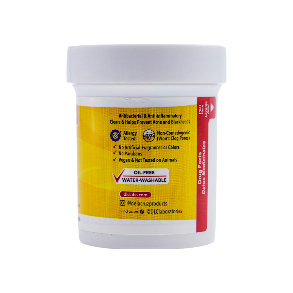 Pomada para tratamiento de la acné azufre al 10% De la Cruz (73.7 g / 2.6 oz) - Miniatura 3