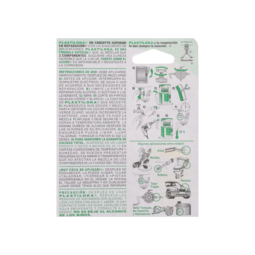 Plastilina epóxica Plastiloka (40 g / 1.41 oz) - Miniatura 2