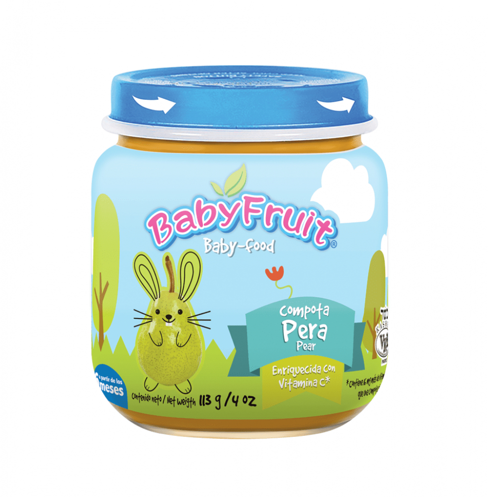Compota de pera Baby Fruit (24 x 113 g /4 oz) - Miniatura 3