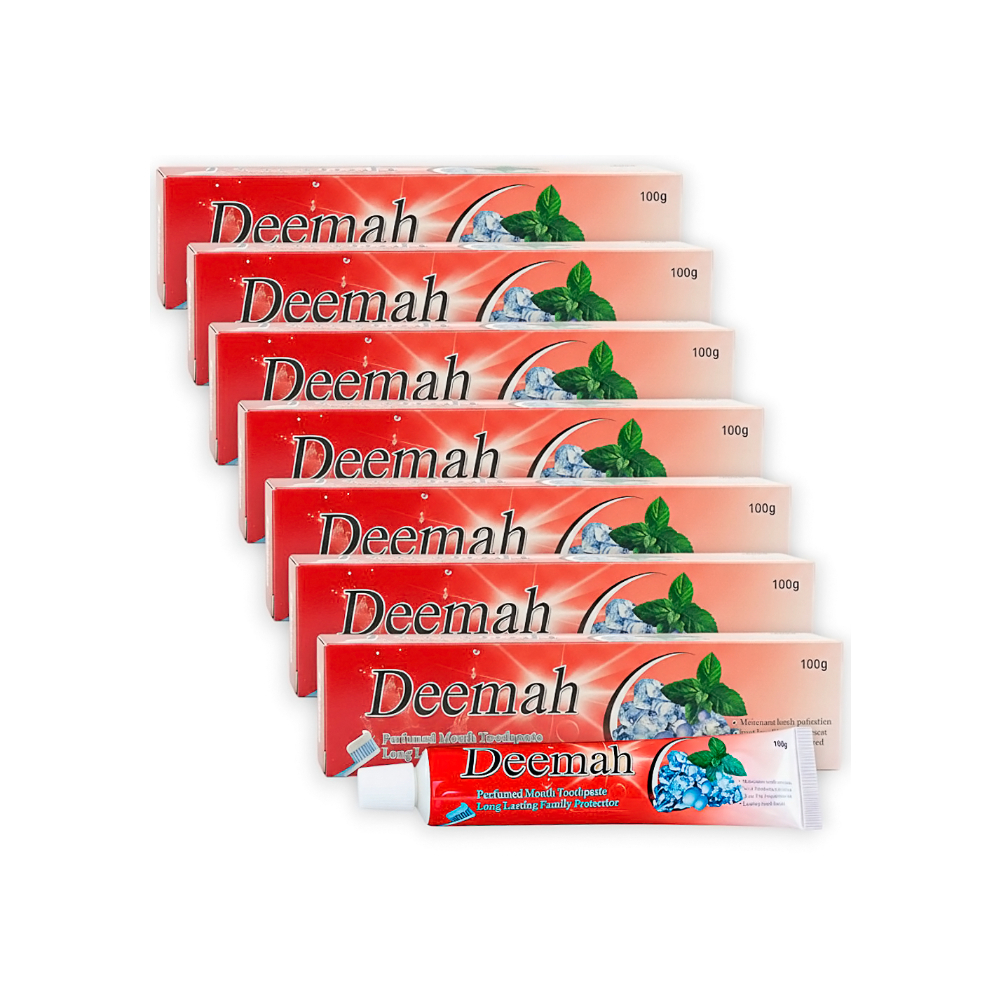 Meat Toothpaste Deemah Mint Flavored Toothpaste (7 x 100 g / 3.52 oz) | Online Agency ...