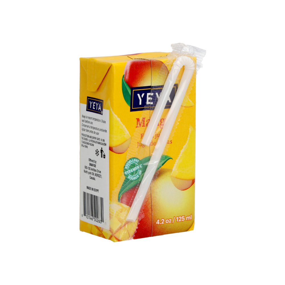 Jugo de frutas sabor mango Yeya (44 x 125 ml / 4.2 oz) - Miniatura 2