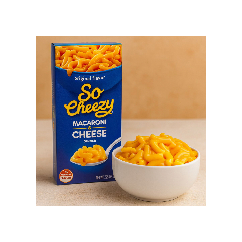 Macarrones con queso So Cheezy (6 x 206 g / 7.25 oz) - Miniatura 4