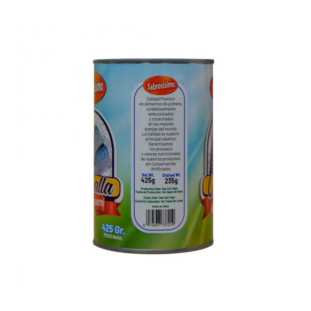 Caballa en salmuera Sabrosísimo (425 g / 14.99 oz) - Miniatura 2