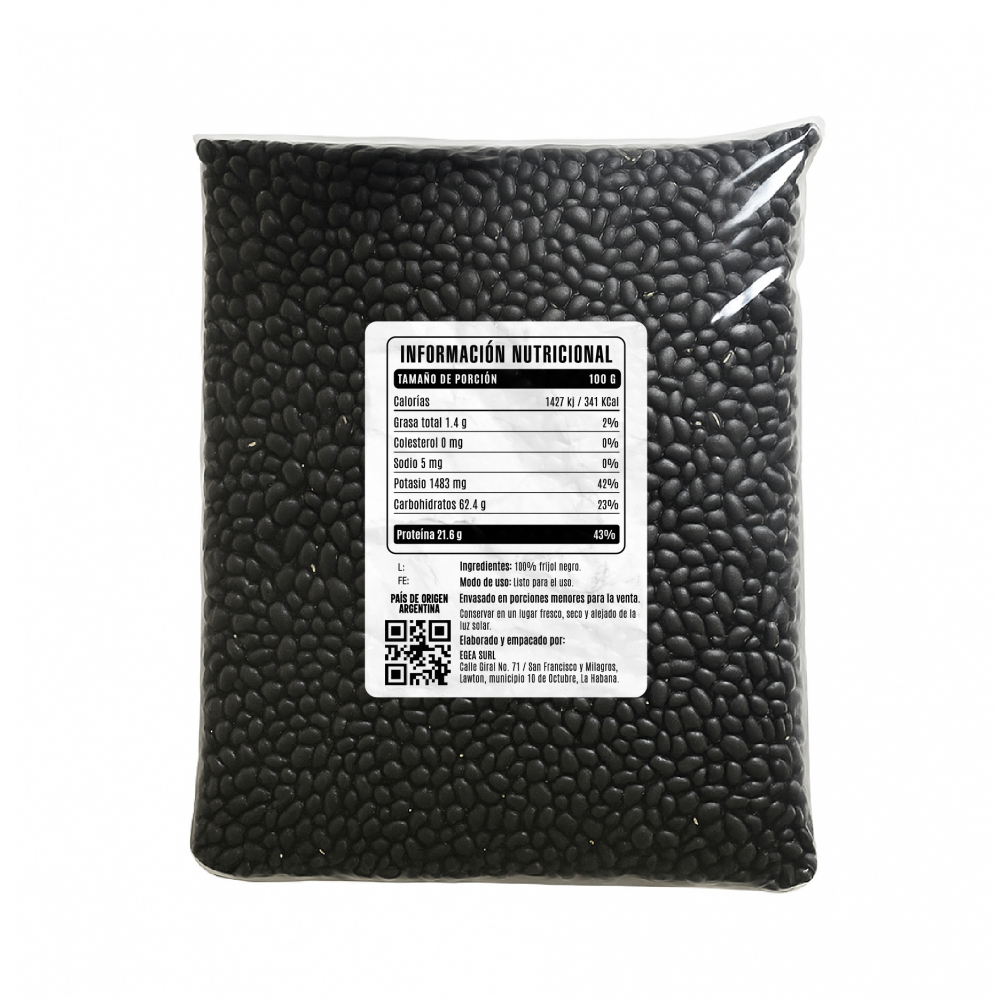 Frijoles negros Cosecha Real (1.36 kg / 3 lb) - Miniatura 3