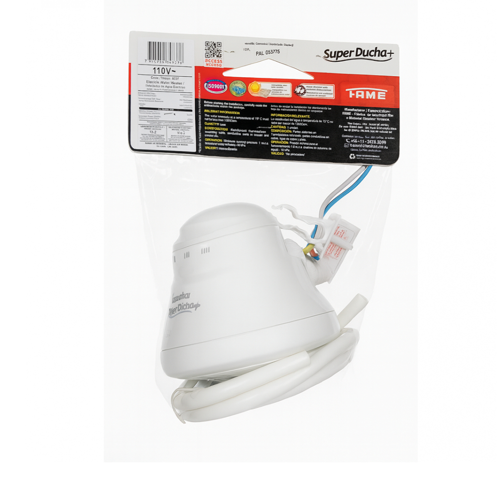 Ducha eléctrica modelo Super Ducha plus 4T Fame - Miniatura 2