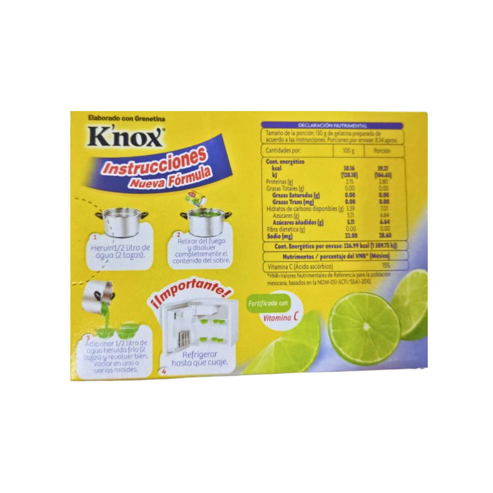 Polvo para preparar gelatina sabor limón Pronto (84 g / 2.9 oz) - Miniatura 4