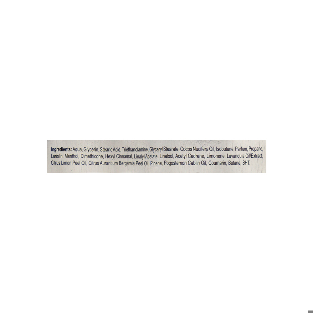 Espuma de afeitar spray para hombres S'nonas (200 ml) - Miniatura 3