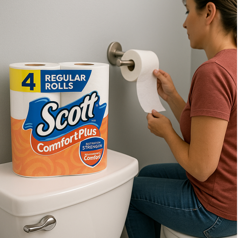 Papel sanitario doméstico Scott Brand (4 U) - Miniatura 4