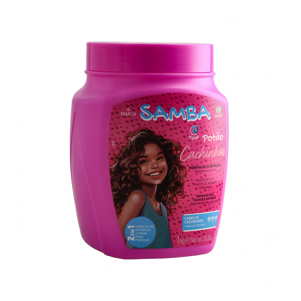 Tratamiento para el cabello 2 en 1 Potão Cachinhos Nazca Samba (1 kg / 2.2 lb) - Miniatura 2