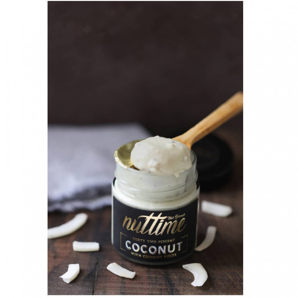 Crema de coco para untar Nuttime (3 x 250 g / 8.80 oz) - Miniatura 4