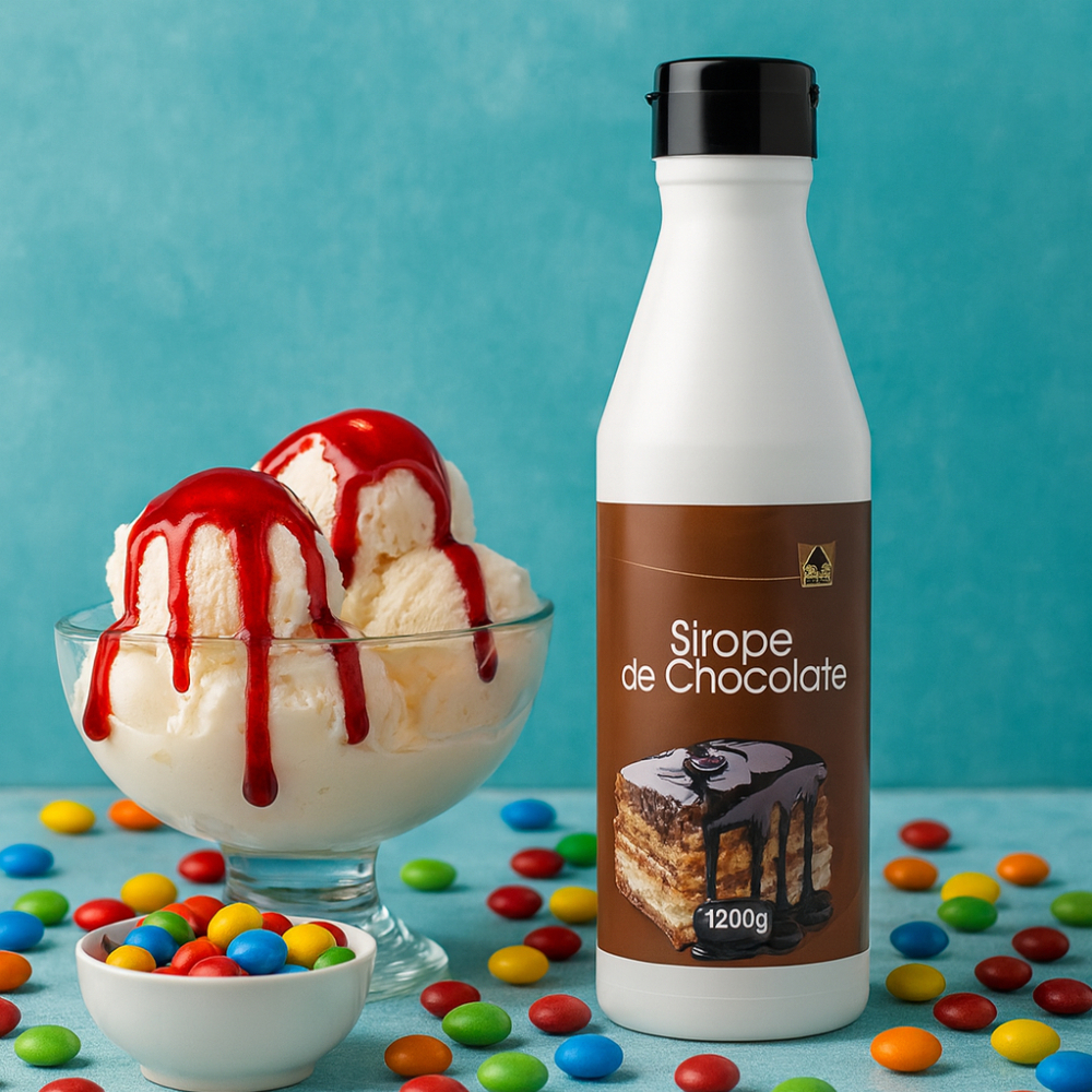 Sirope de chocolate Vivo Chef (1.2 kg / 2.64 lb) - Miniatura 4