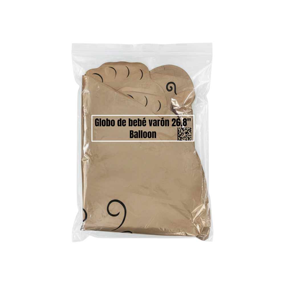 Globo de bebé varón 26.8" Balloon - Miniatura 3