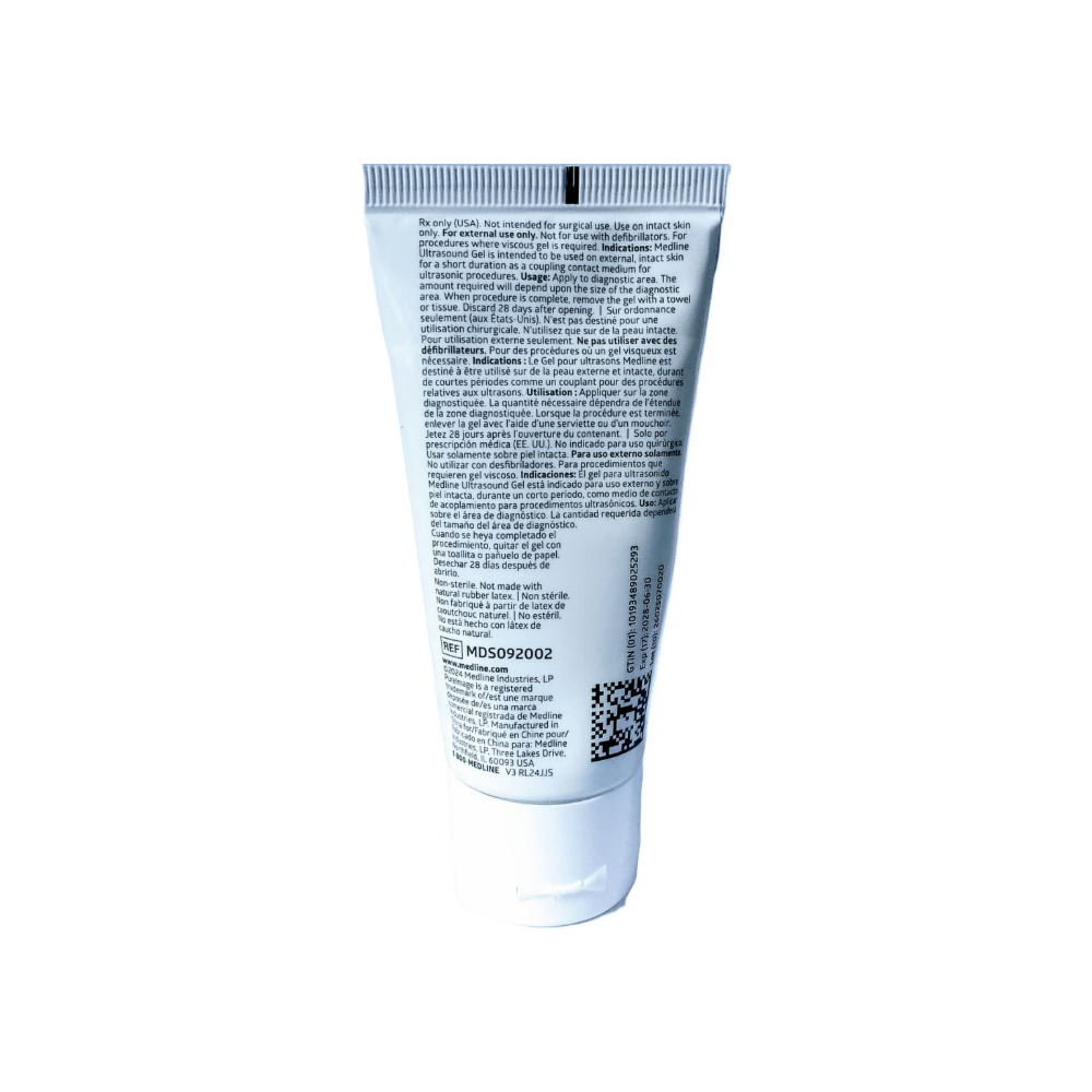 Gel para ultrasonido azul Medline (62.3 g / 2.2 fl.oz) - Miniatura 2