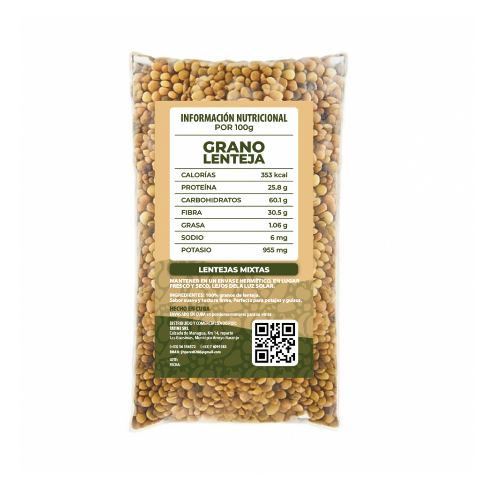 Lentejas Campo Vivo (4 x 500 g / 1.1 lb) - Miniatura 3