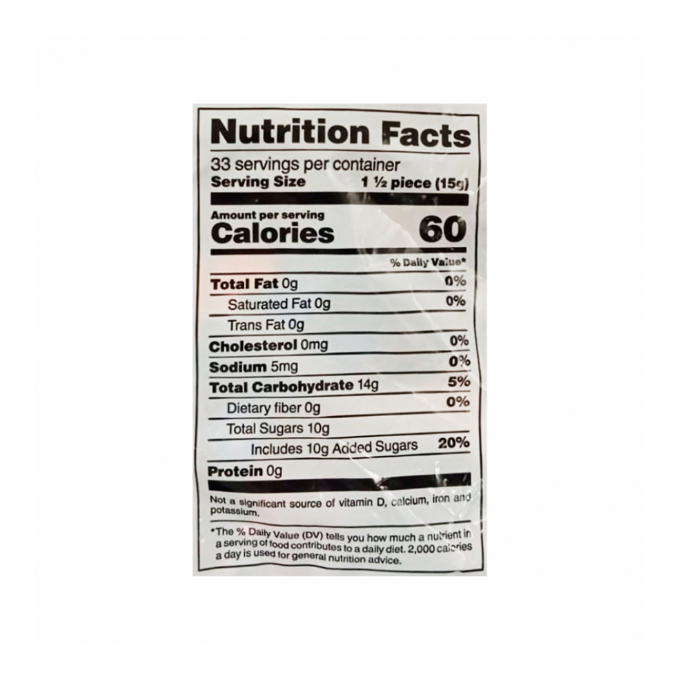 Chambelona que pinta sabor tutti frutti Bruxolito Florestal (500 g / 1.10 lb) - Miniatura 3