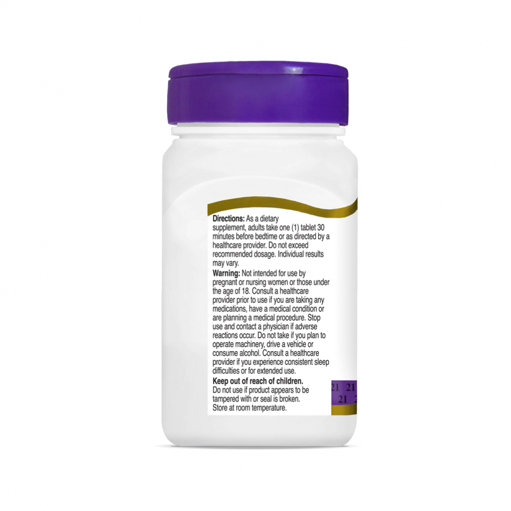 Melatonina 5 mg 21st Century (120 tabletas) - Miniatura 4