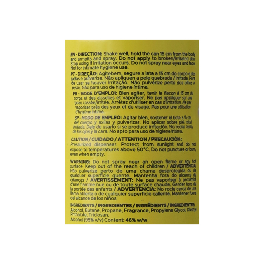 Desodorante pulverizador para hombre magnífico Prince (150 ml) - Miniatura 4