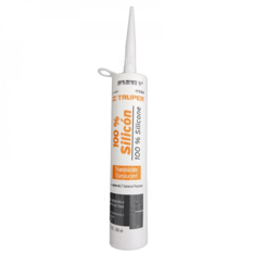 Silicona translúcida para sellado y uso general Truper SIL-100T (280 ml) - Miniatura 2