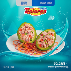 Atún aleta amarilla en trozos en agua Dolores (74 g / 2.61 oz) - Miniatura 5