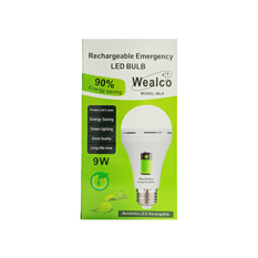 Bombillo Led recargable 9 W Wealco WL9 - Miniatura 4
