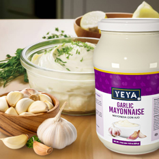 Mayonesa con ajo YEYA (420 g / 14.8 oz) - Miniatura 5